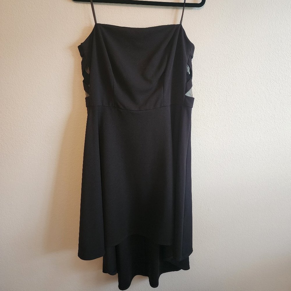 Black cocktail dress